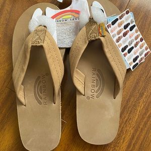 Rainbow Leather Sandals - 301ALTS Sierra Brown (M)